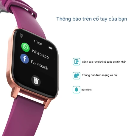 Đồng hồ thông minh TAGG Verve NEO Smartwatch - Tặng miễn phí tai nghe JBL C100SI
