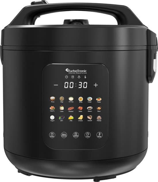 HÀNG ORDER [8/9 GIAO] TurboTronic CookMaster TT-DMC18 | Nồi đa năng điện tử 5L, 18 chế độ | Chính hãng
