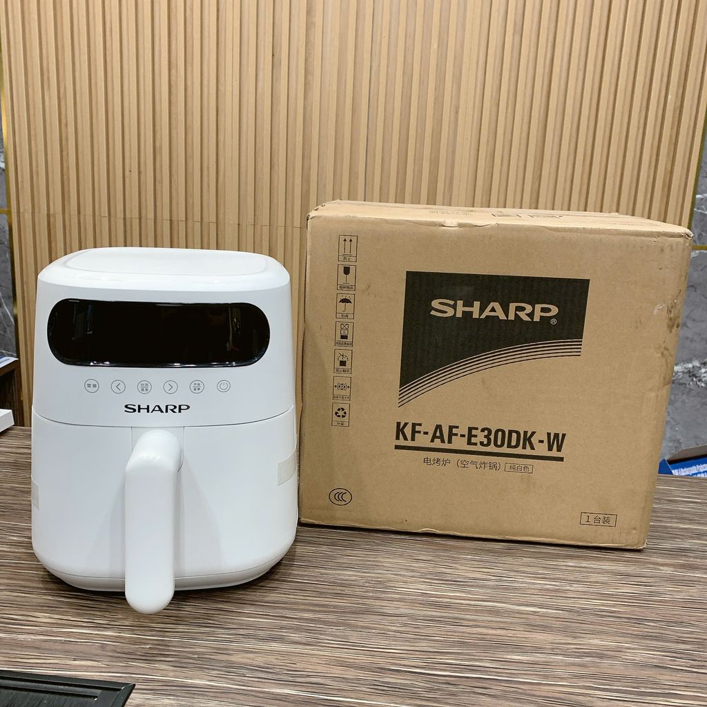 Nồi chiên không dầu Sharp 3L KF-AF-E30DK-W | Chính hãng